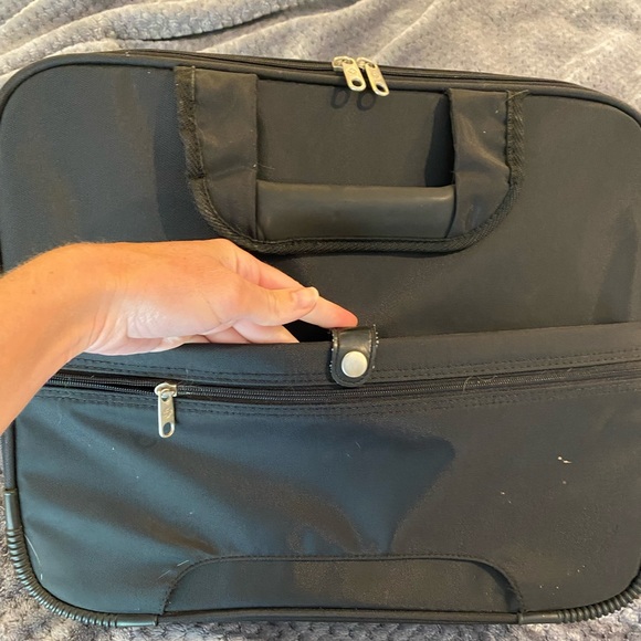 GC Samsonite black computer laptop PC messenger bag - Picture 11 of 13